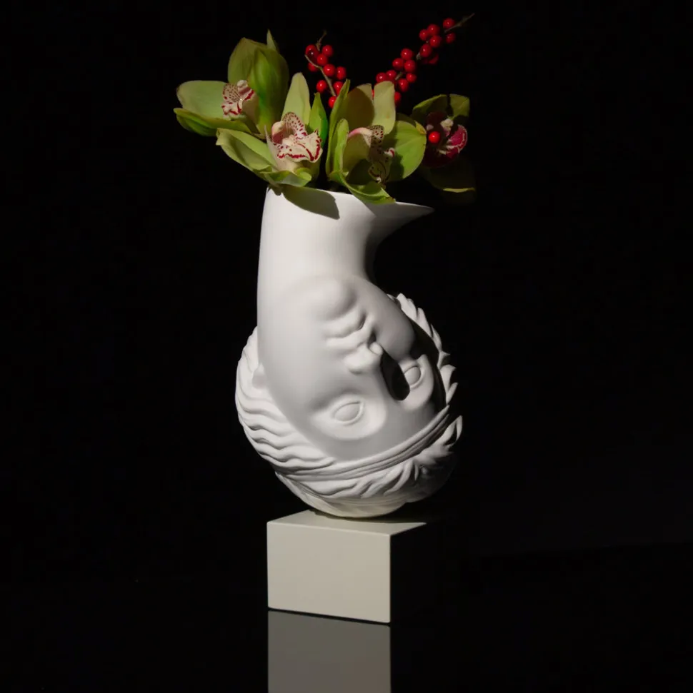 AMOR VOLAT vase