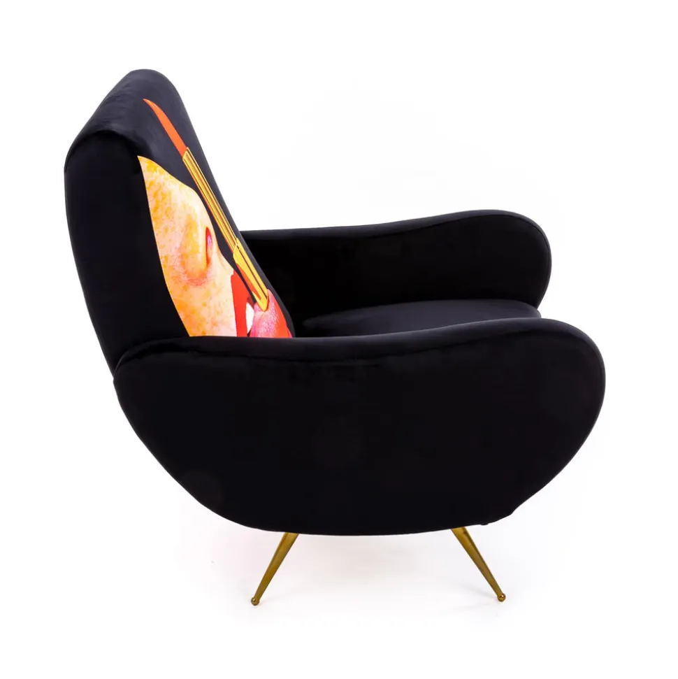 Armchair Tongue Black