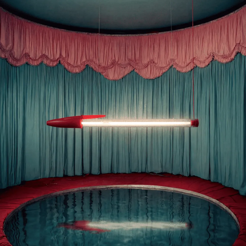 BIC LAMP - RED