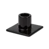 BLACK Taper candle holder