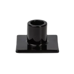 BLACK Taper candle holder