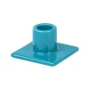 BLUE Taper candle holder