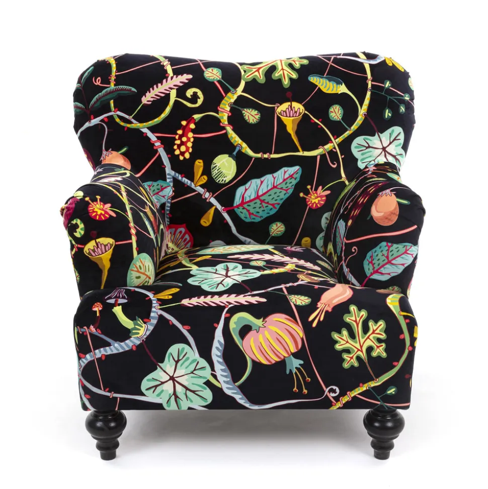Botanical Diva Armchair Black