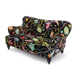 Botanical Diva Sofa Black