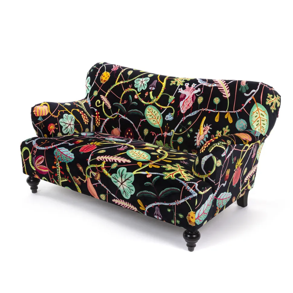 Botanical Diva Sofa Black