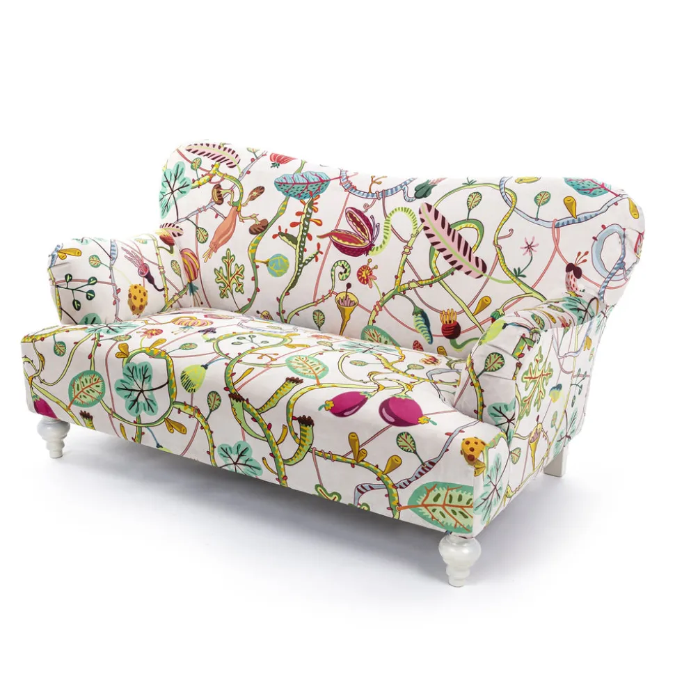 Botanical Diva Sofa White