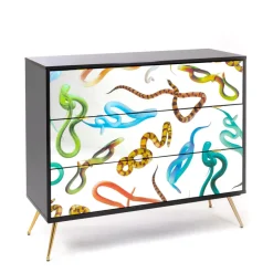 Chest of Three Drawers Snakes