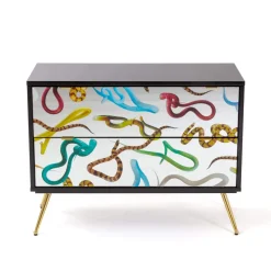 Chest of Two Drawers Snakes