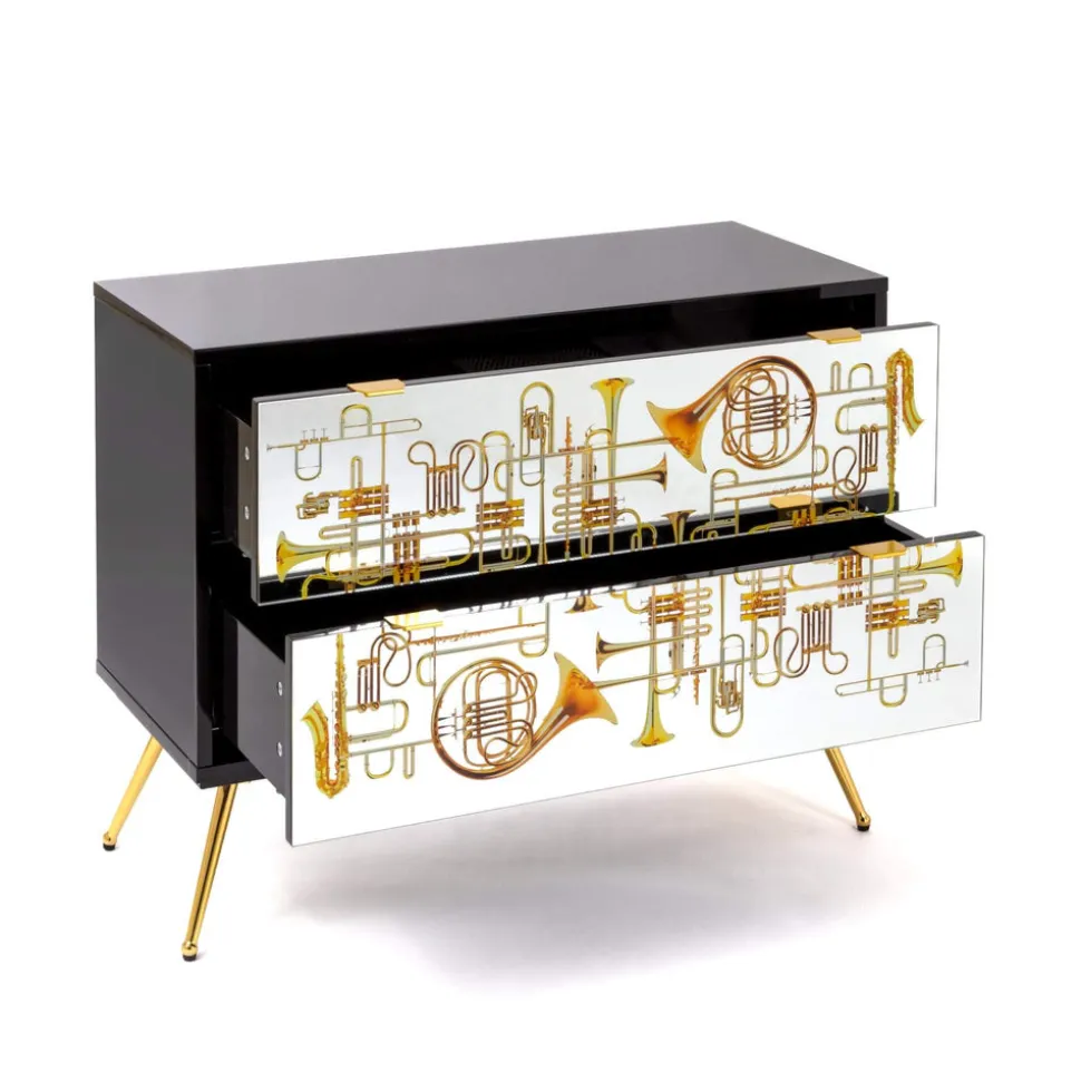 Chest of Two Drawers Trumpets