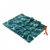 Cotton table runner - Cm 50X150 ACQUA