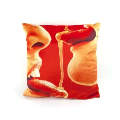 Cushion Honey With Plume Padding