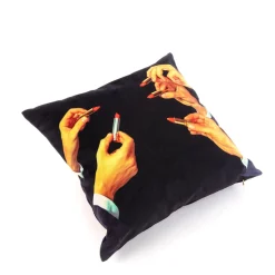 Cushion Lipstick Black With Polyester Padding