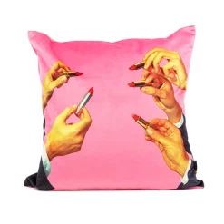 Cushion Pink Lipstick With Plume Padding