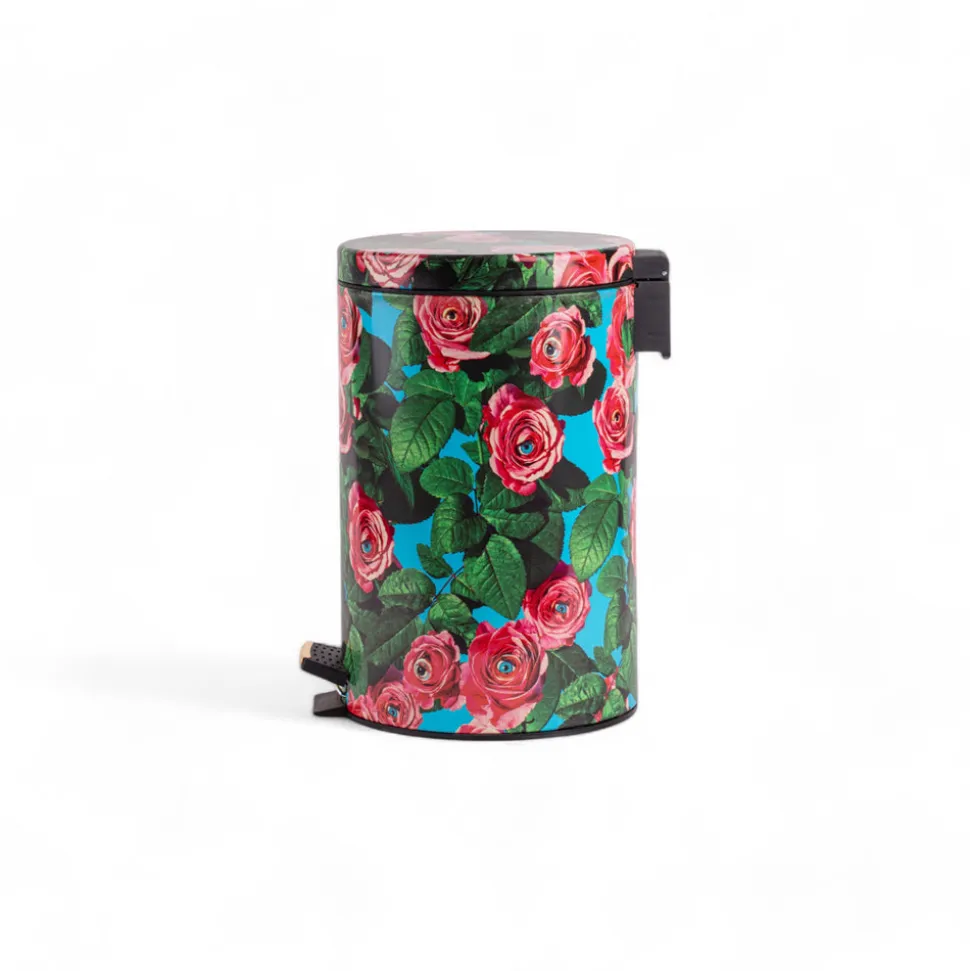 Dustbin 12L - Roses