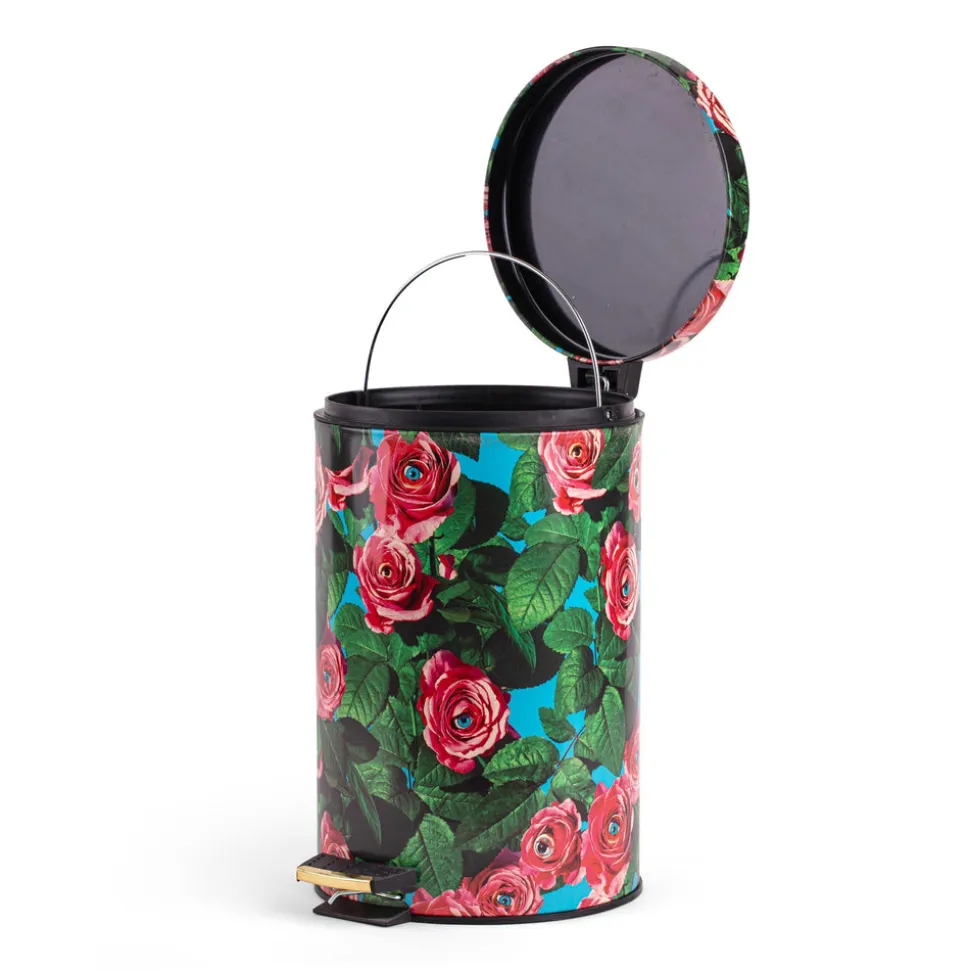 Dustbin 12L - Roses