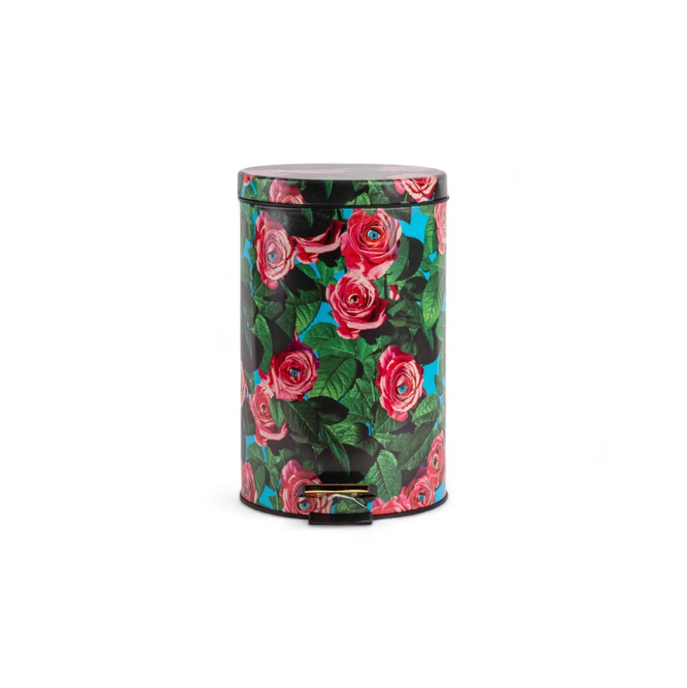 Dustbin 12L - Roses