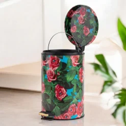 Dustbin 12L - Roses