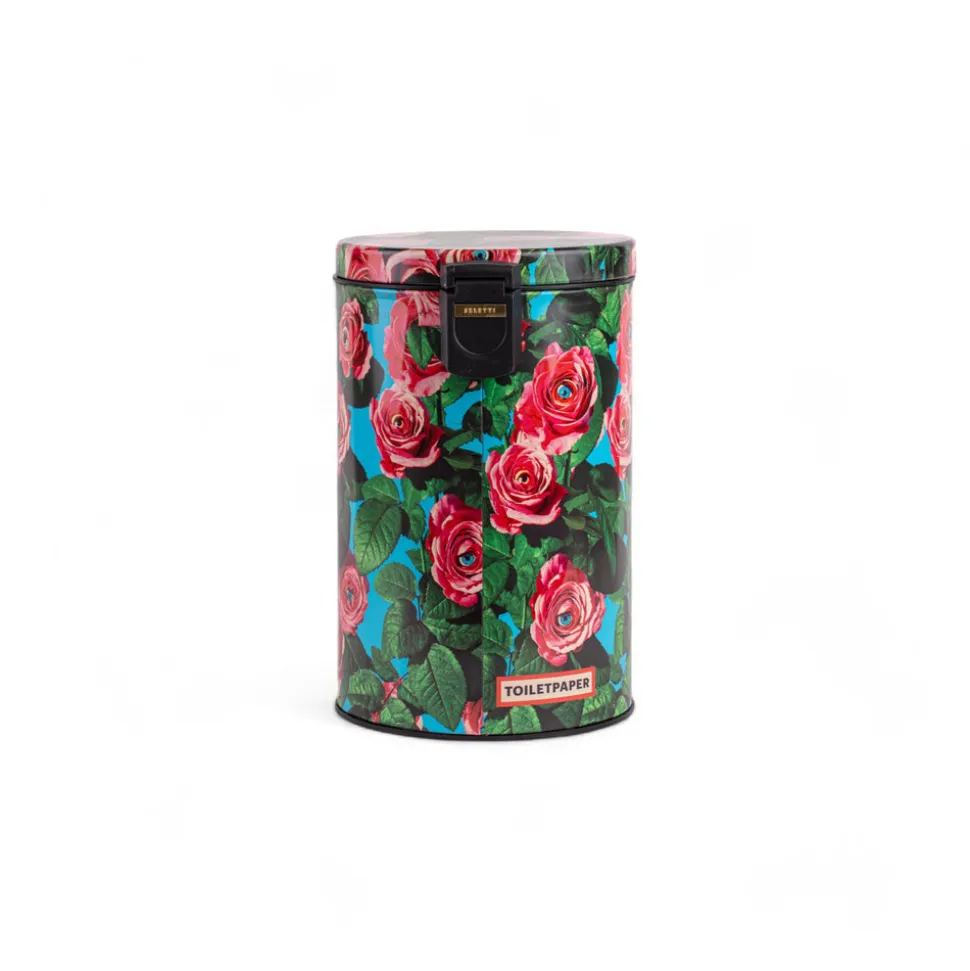 Dustbin 12L - Roses