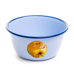 Enamel Bowl Apple