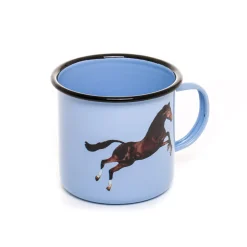 Enamel Mug Horse