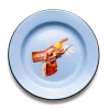 Enamel Plate Bird