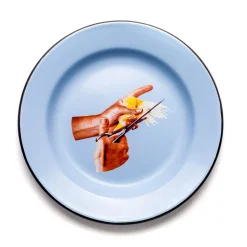 Enamel Plate Bird
