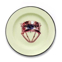 Enamel Plate Eye