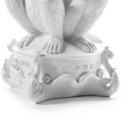 Giant Burlesque 3 Monkeys White