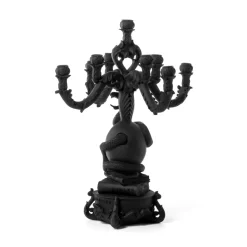Giant Burlesque Skull Black