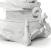 Giant Burlesque Skull White