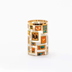 Glass Vase Frames Cylindrical small