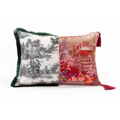 Hybrid Cushion Pirra with plume padding