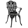 Industry Collection ALUMINIUM ARMCHAIR - BLACK