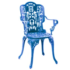Industry Collection ALUMINIUM ARMCHAIR - SKY BLUE