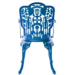 Industry Collection ALUMINIUM ARMCHAIR - SKY BLUE