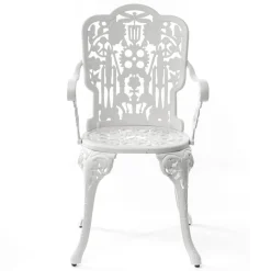 Industry Collection ALUMINIUM ARMCHAIR - WHITE