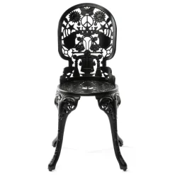 Industry Collection ALUMINIUM CHAIR - BLACK