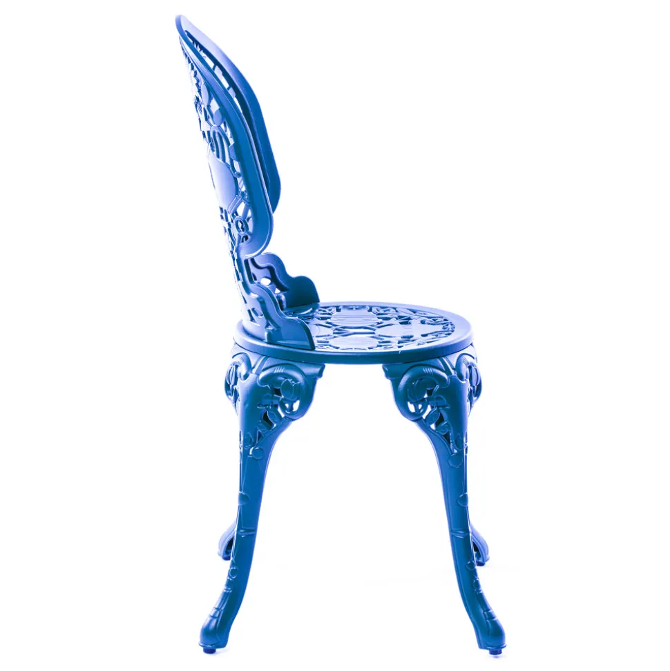 Industry Collection ALUMINIUM CHAIR - SKY BLUE