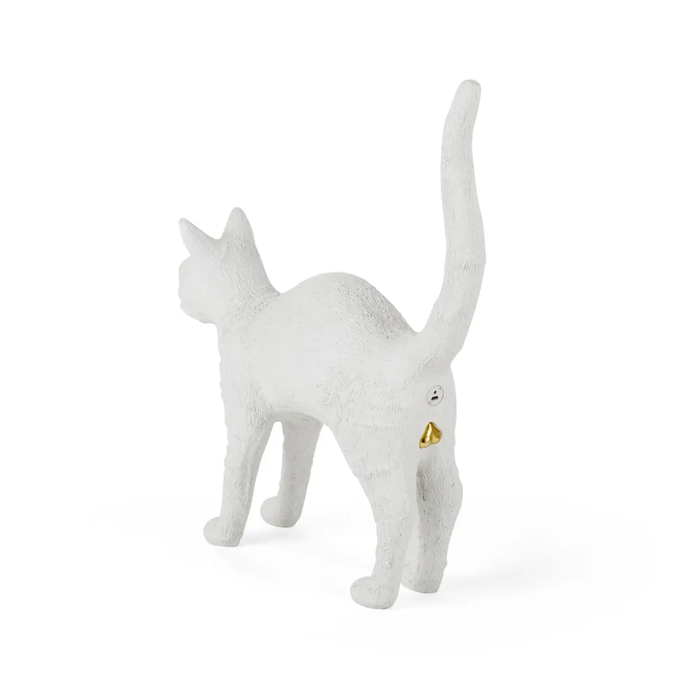 Jobby The Cat White