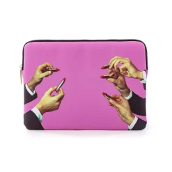 Laptop Bag Lipsticks Pink