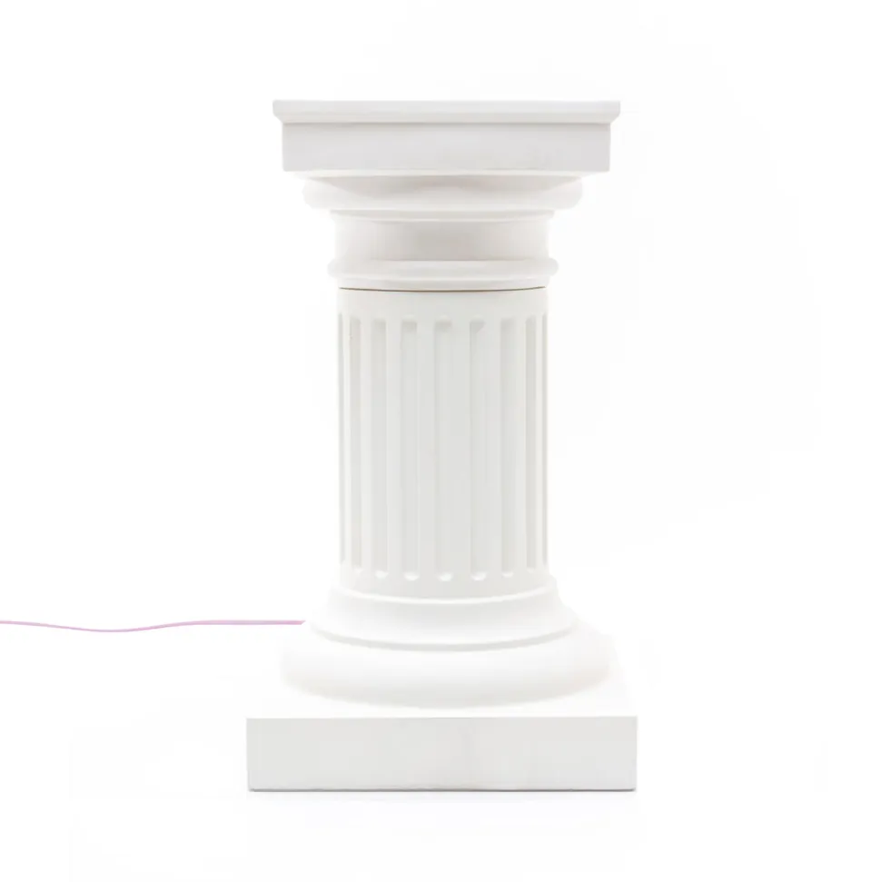 Las Vegas Side Table & Lamp