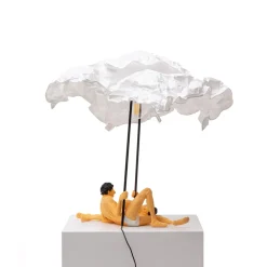 Love is a verb lamp Lea & Tony