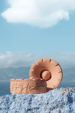 Magna Graecia Terracotta Ashtray Dialogues