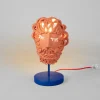 Magna Graecia Terracotta lamp - Ulysse mask