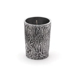 Metal Candle Walking on fire