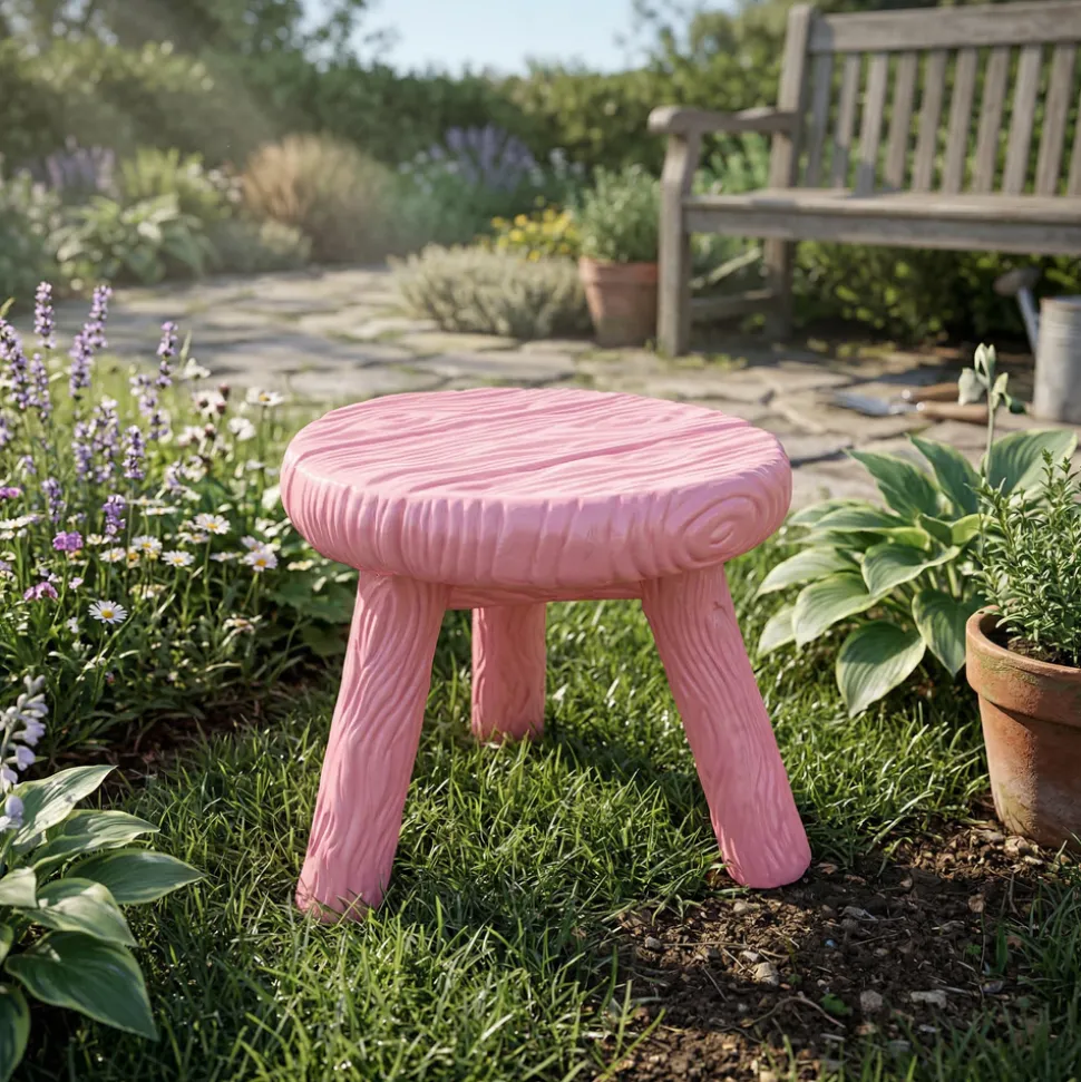 Milk Stool Pink