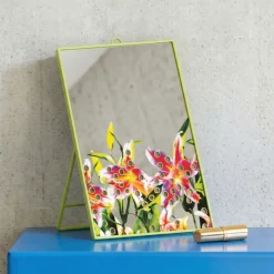 Mirror Big Flowers with Holes