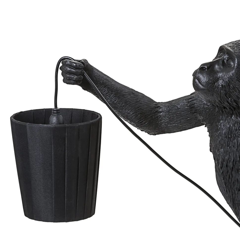 Monkey Lampshade Black