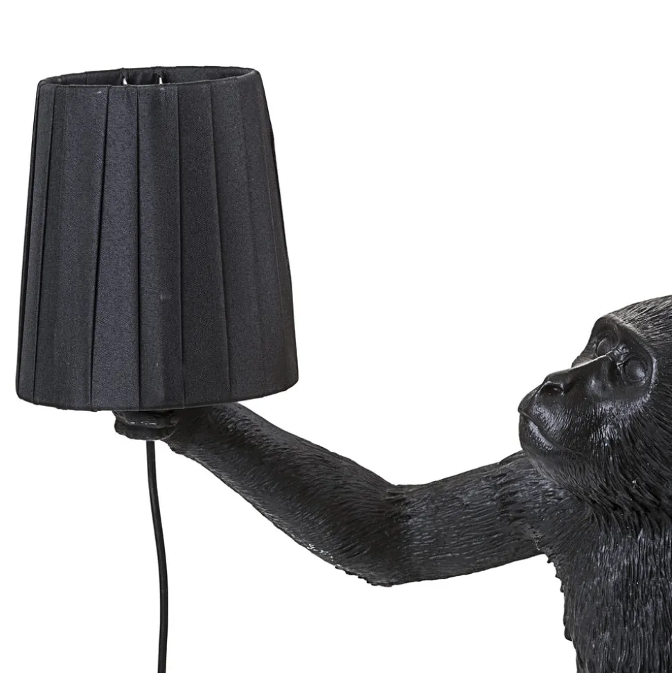 Monkey Lampshade Black