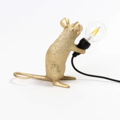 Mouse Lamp Mac Gold